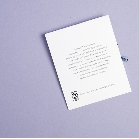 Unopened NTW Dogeared Friendship Bracelet - Blue and Gold - Picture 2 of 7